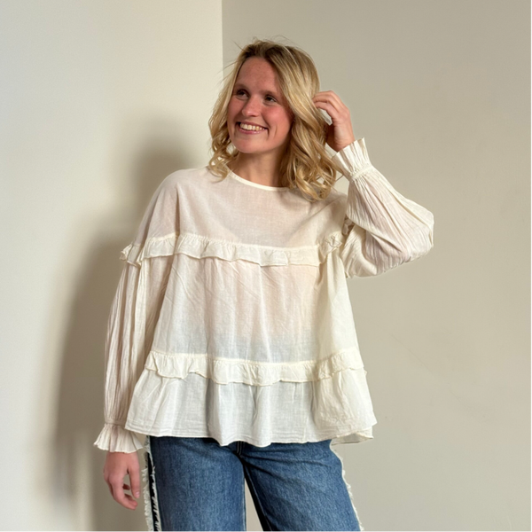 Liesl blouse white