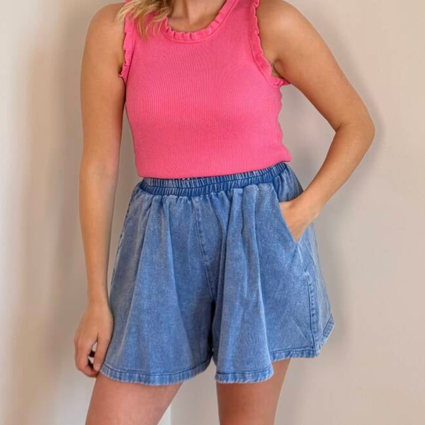 Frulle short jeans blue
