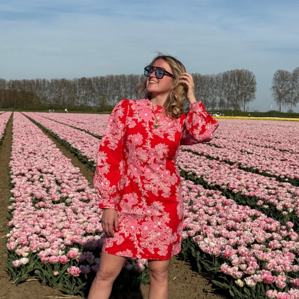 Nola dress pink