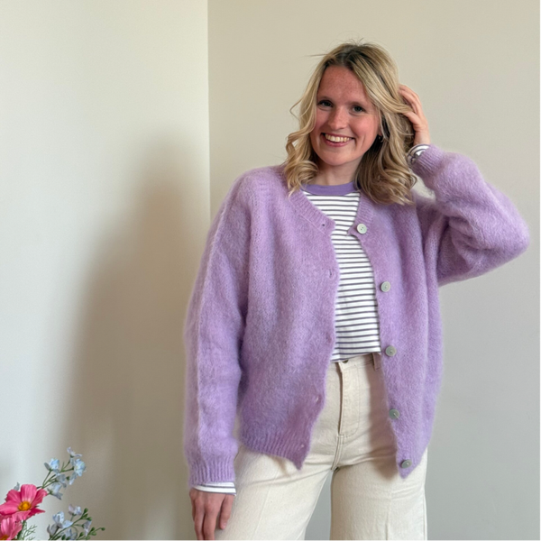 Romée knit purple
