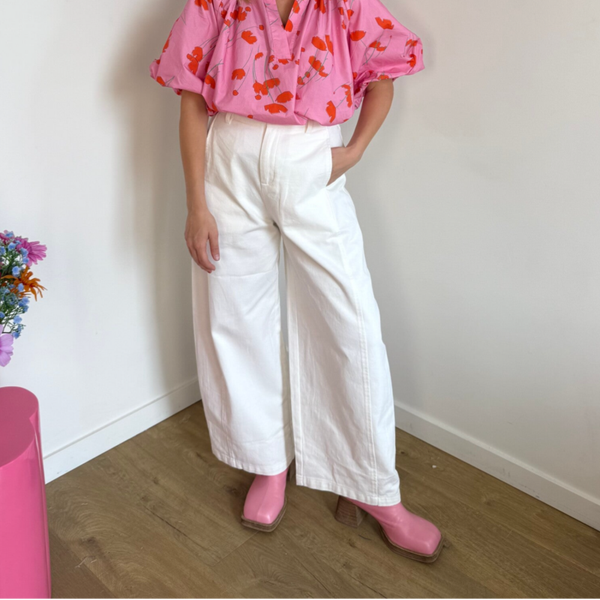 Odette pants white