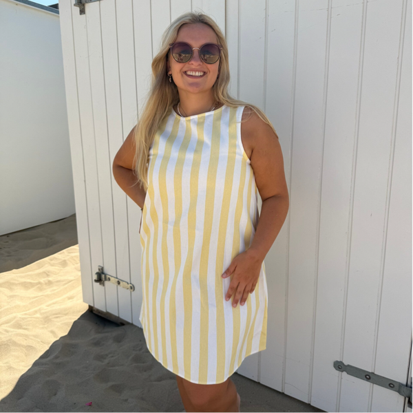 Pip dress yellow