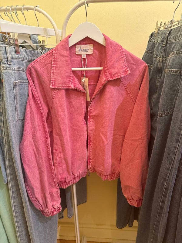 Aafje jeans bomber pink