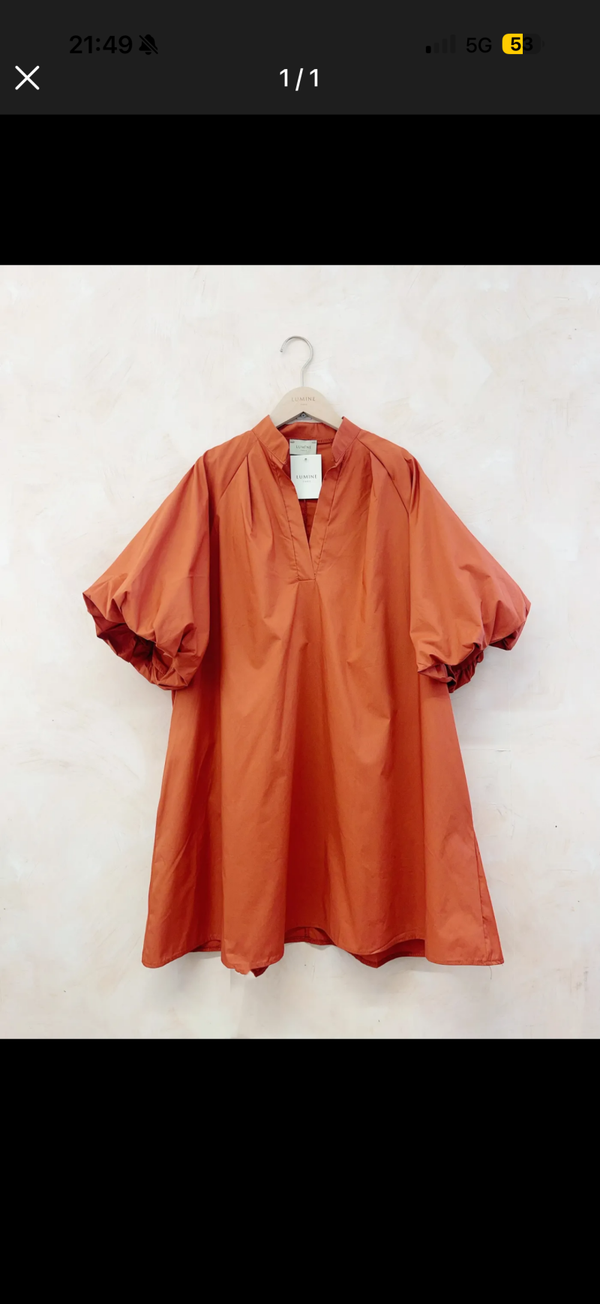 Britt dress terracotta