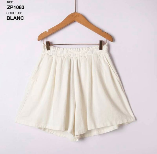Frulle short white