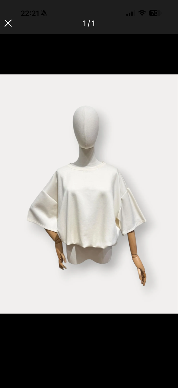Larissa t-shirt ecru