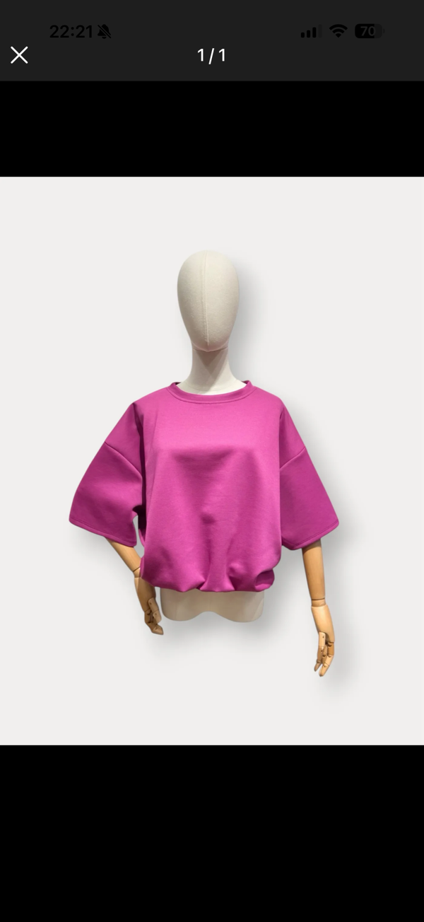 Larissa t-shirt violet
