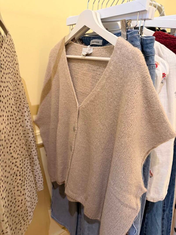 Loraine loose knit beige