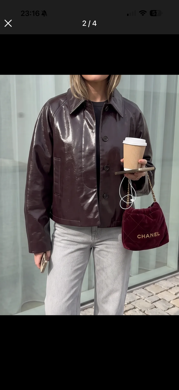 Sarah jacket brown