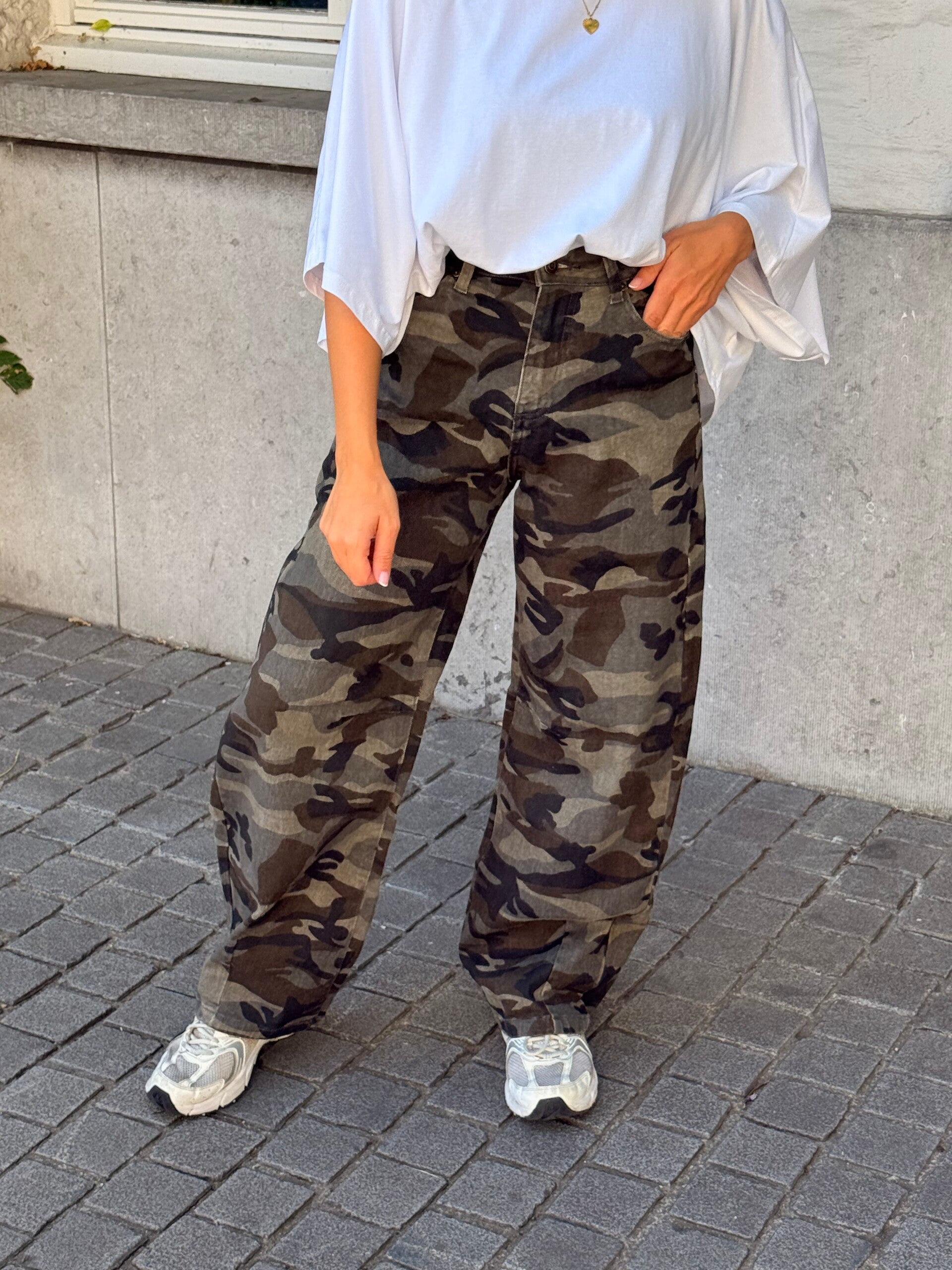 Kathy camouflage jeans