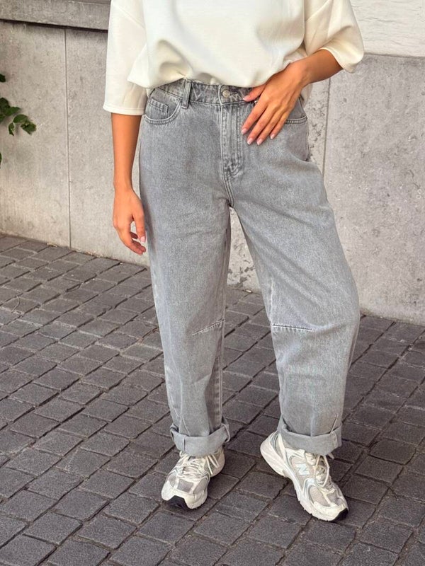 Brandy balloon jeans grey