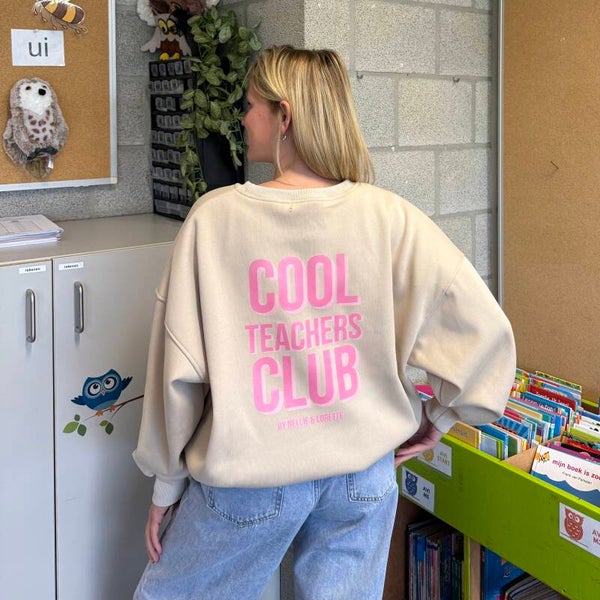 Cool teacher club sweater