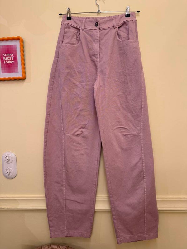 Ine pants balloon pink