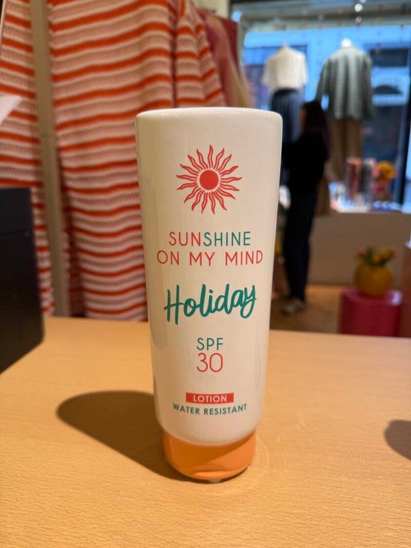 “Sunshine on my mind” vase