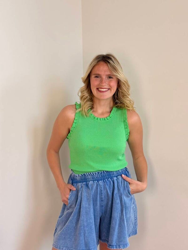 Ninia top green