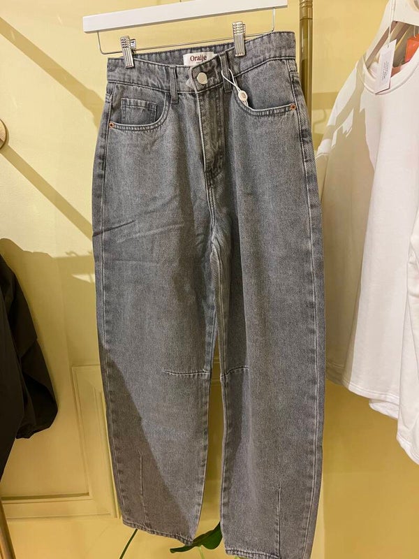 Brandy balloon jeans grey