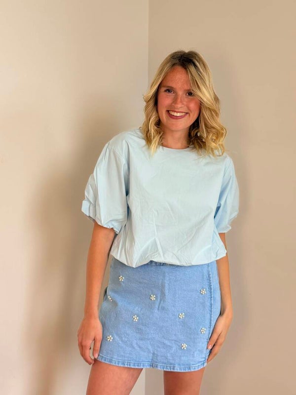Jetje blouse light blue