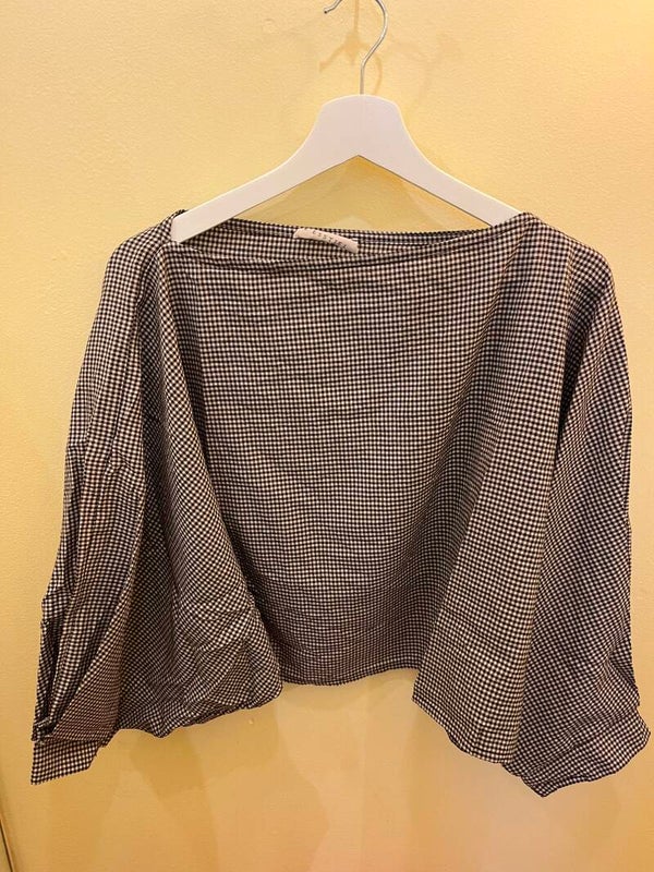 Caro blouse vichy black