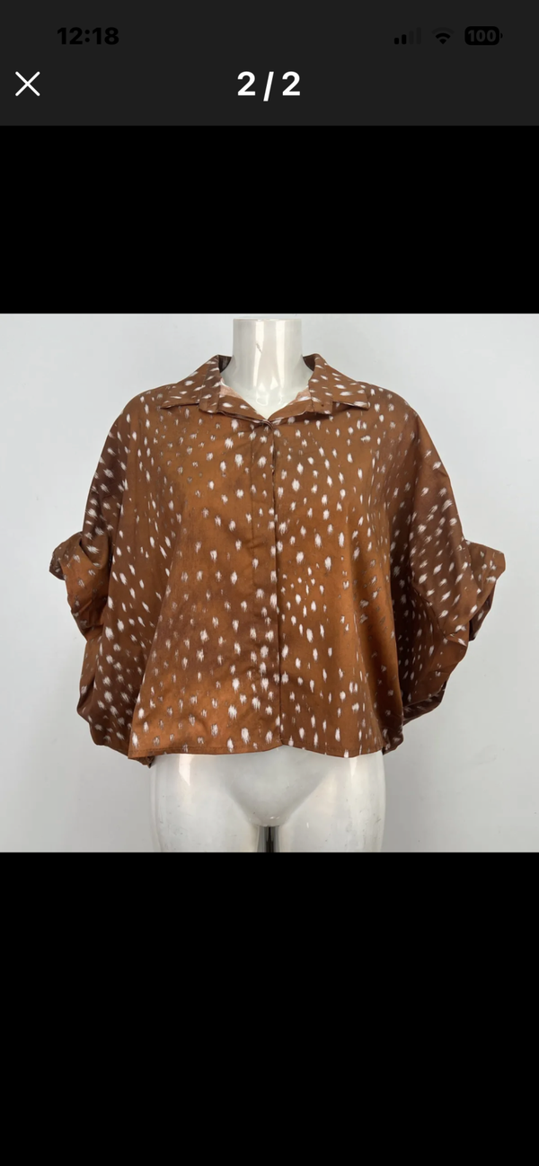 Bambi blouse orange