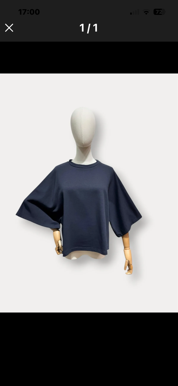 Lisa oversized t-shirt navy