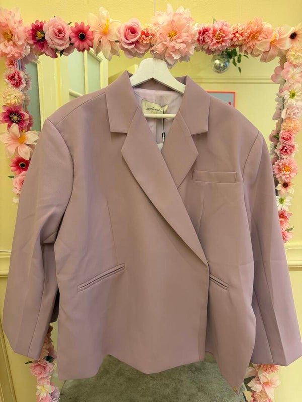 Jasmiin blazer purple