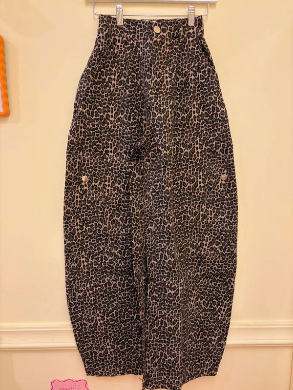 Karin leopard jeans