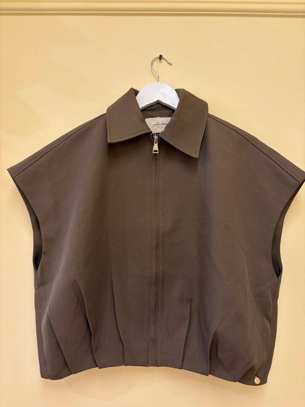 Mia summer jacket brown