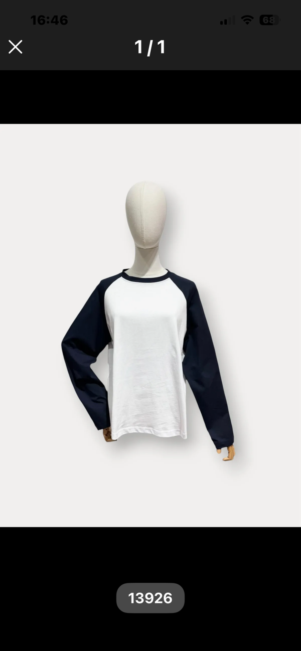 Billy baseball t-shirt navy