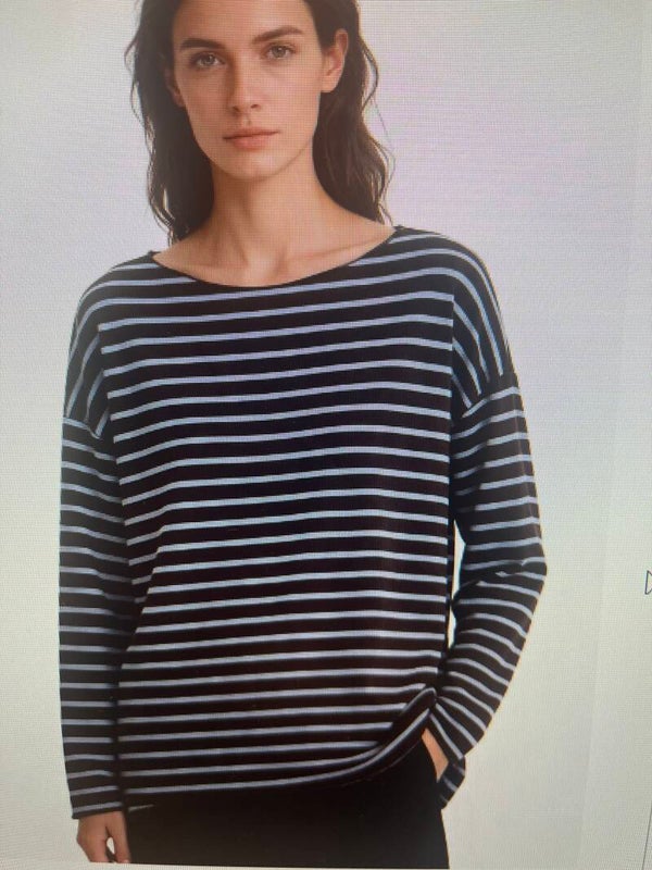 Mila striped longsleeve blue