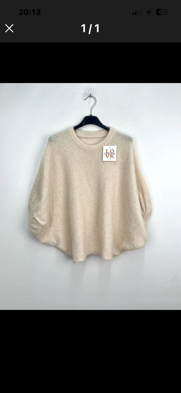 Alix sweater beige