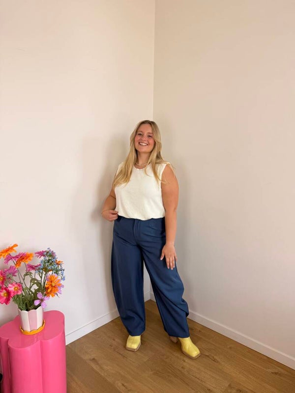 Nina pants petrol