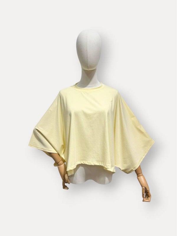 Loes longsleeve yellow wide sleeves
