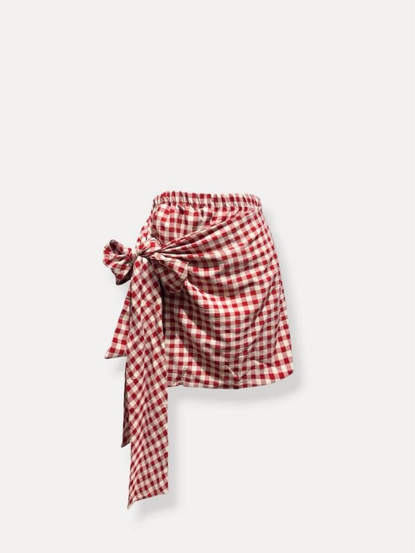 Imke skirt vichy red
