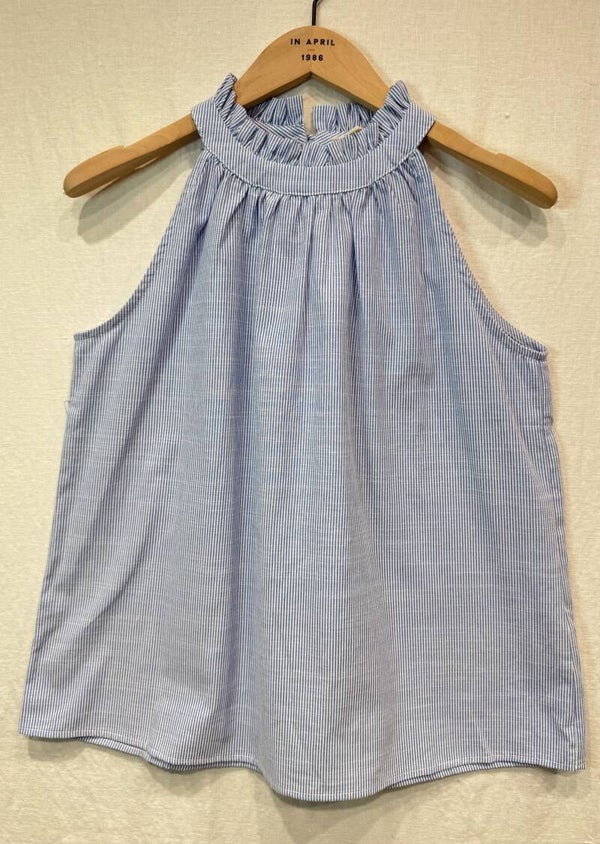 Suzanne top light blue