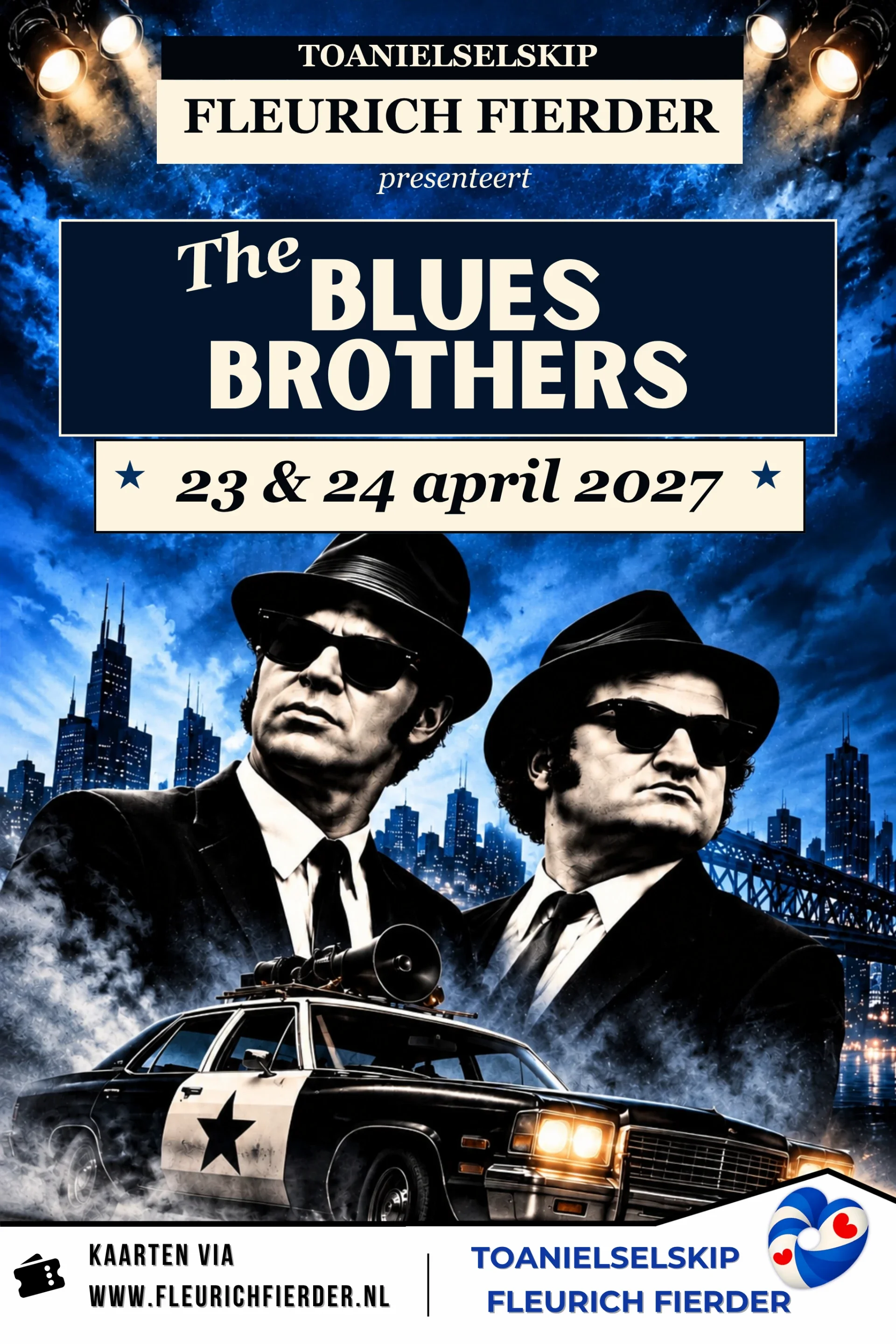 Poster It libben fan Johnny Cash van Fleurich Fierder