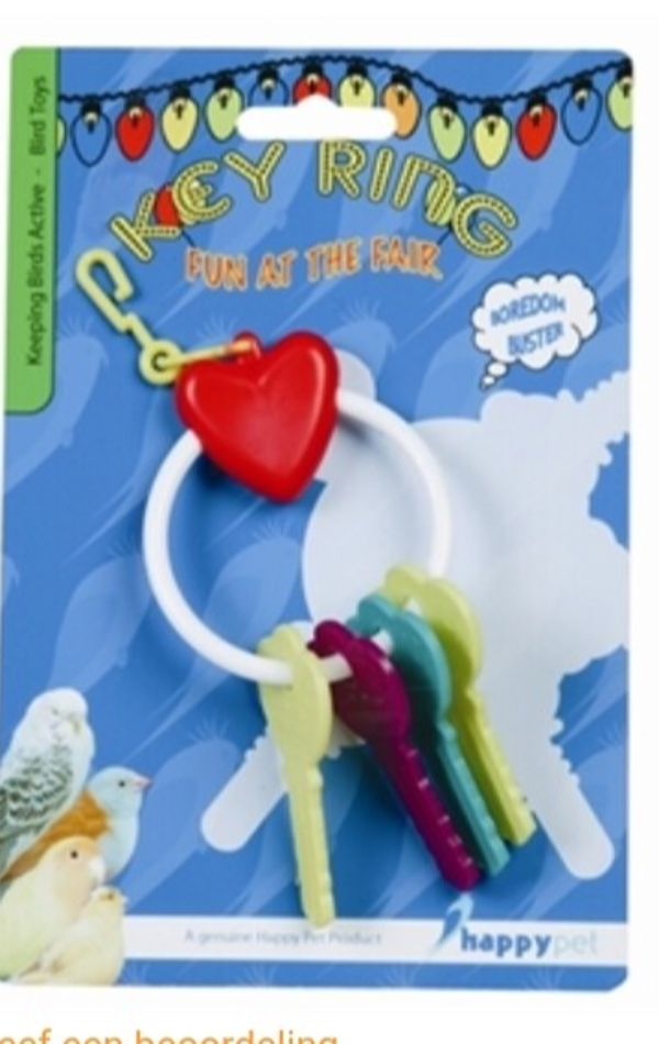 Happy pet key ring