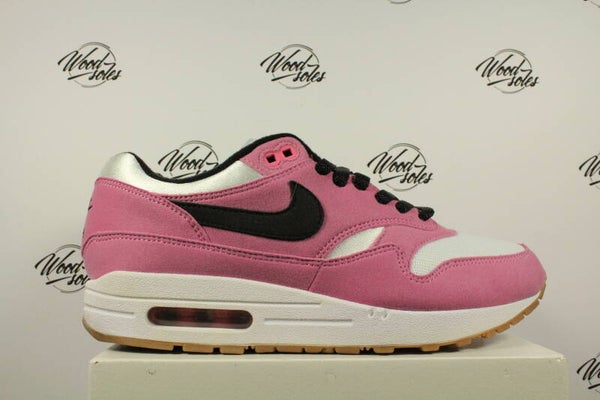 Nike Air Max 1 ID Pink White Suede