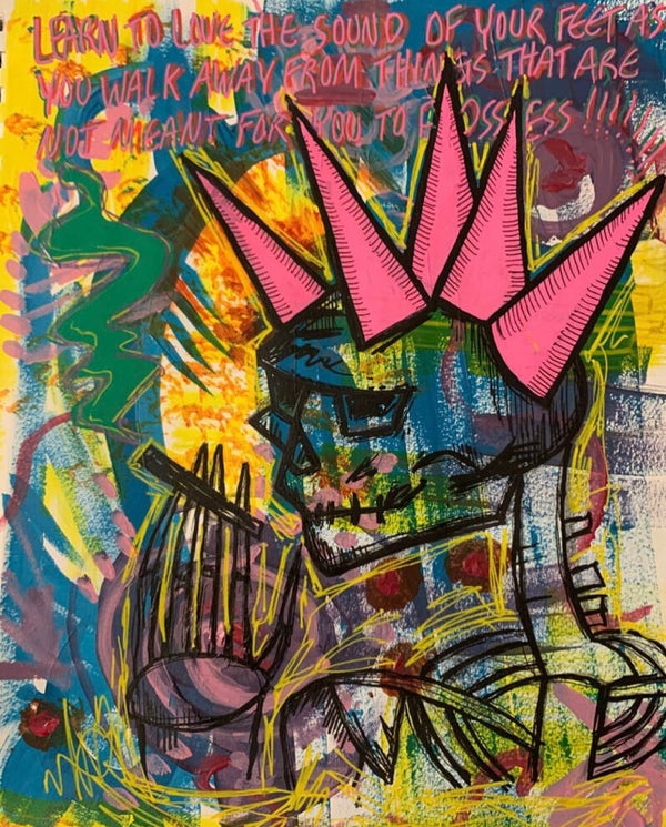 Skull with a Cigarette