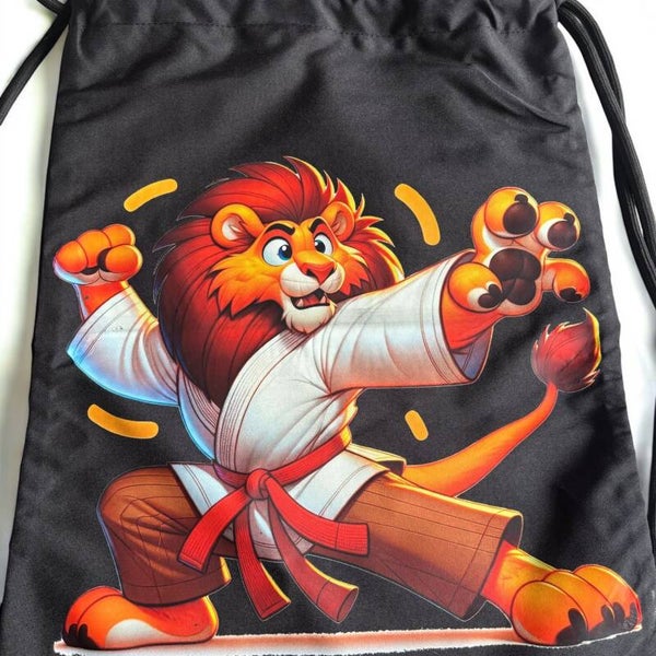 Children's Drawstring Gym Bag with character