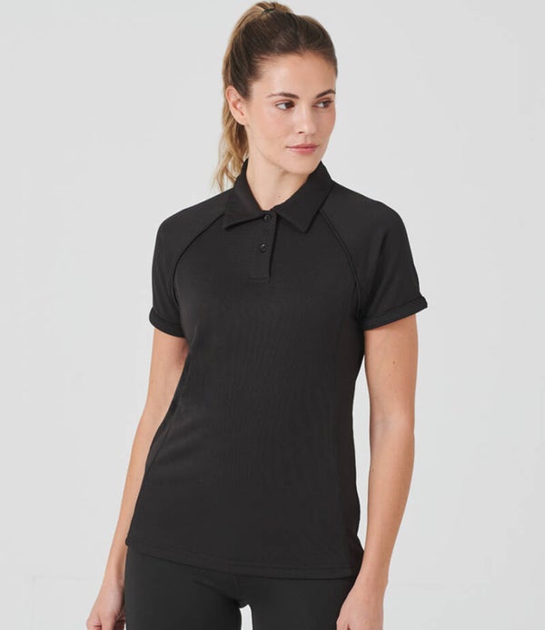 Finden Hales Ladies Performance Piped Polo Shirt