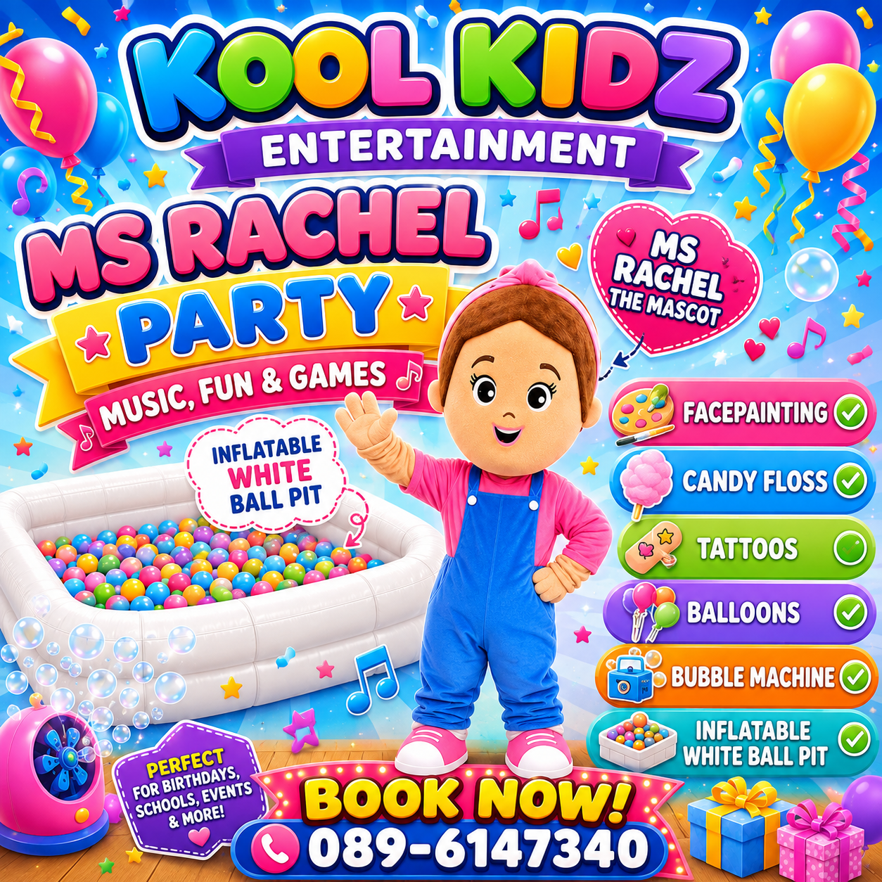 Ms Rachel Party