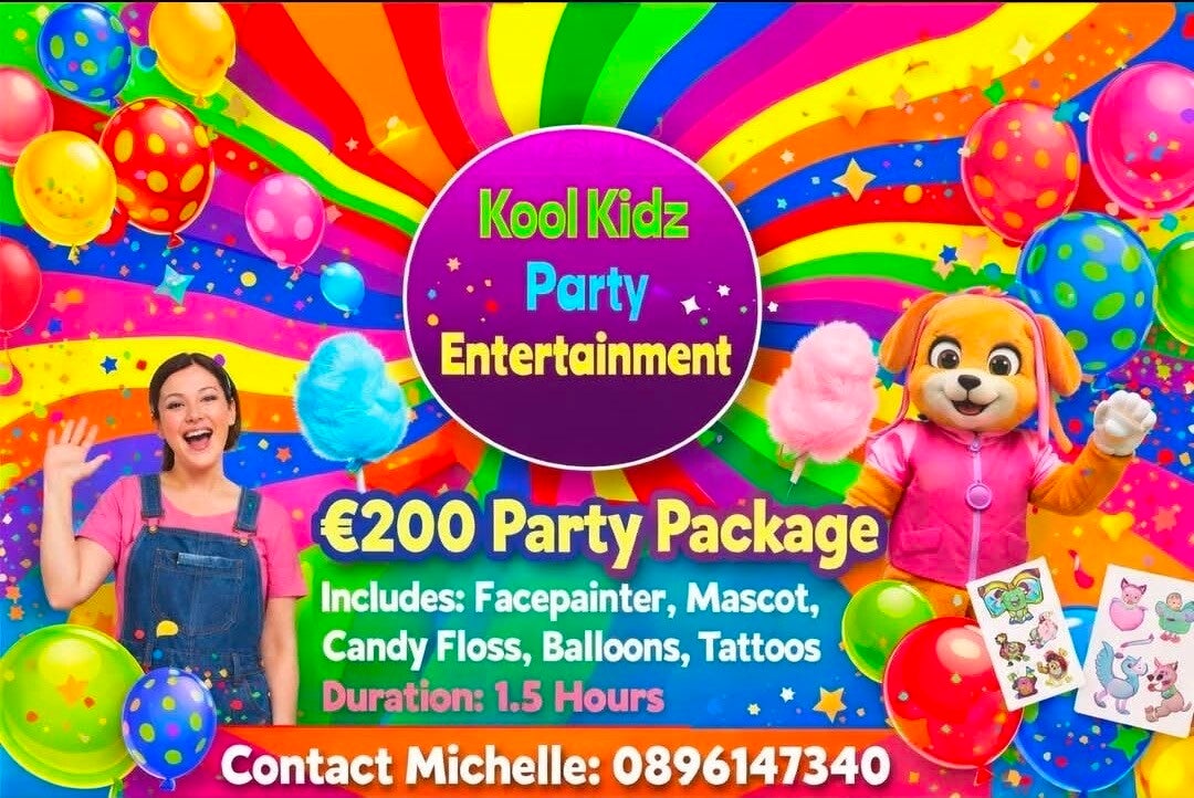 1.5 hour party