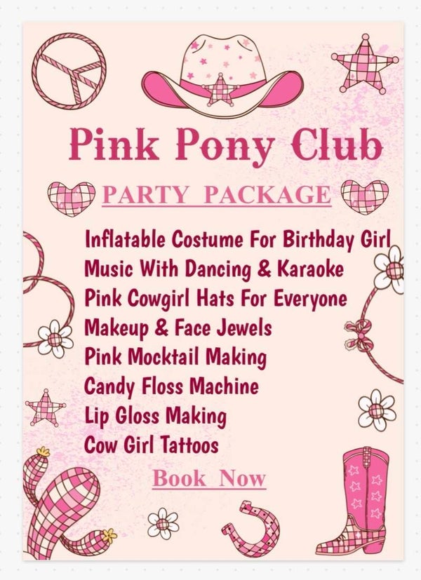 Pink Pony Club Patrty