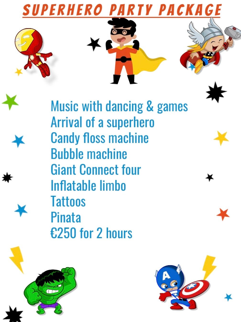 Superhero Party