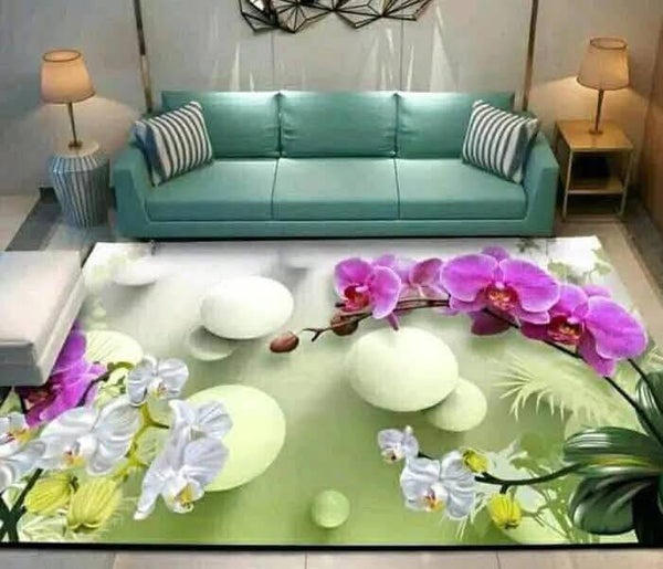 Tapis fleur