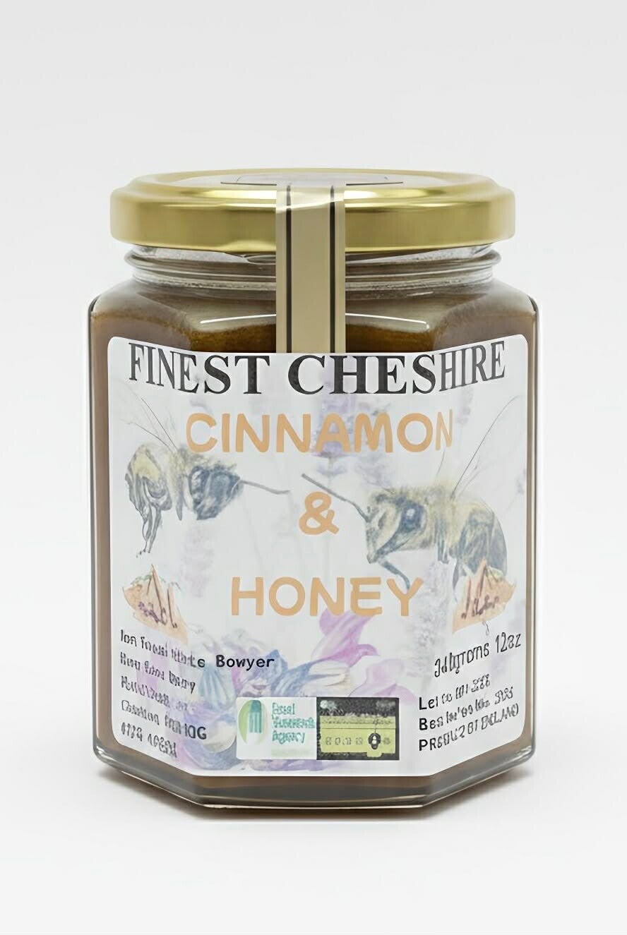 Finest Cheshire Honey With Cinnamon