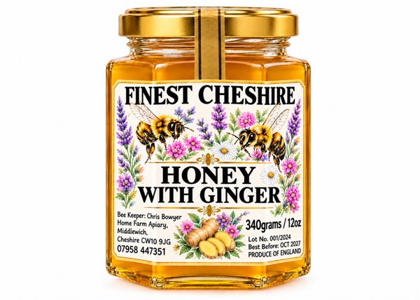 Finest Cheshire Honey With Ginger