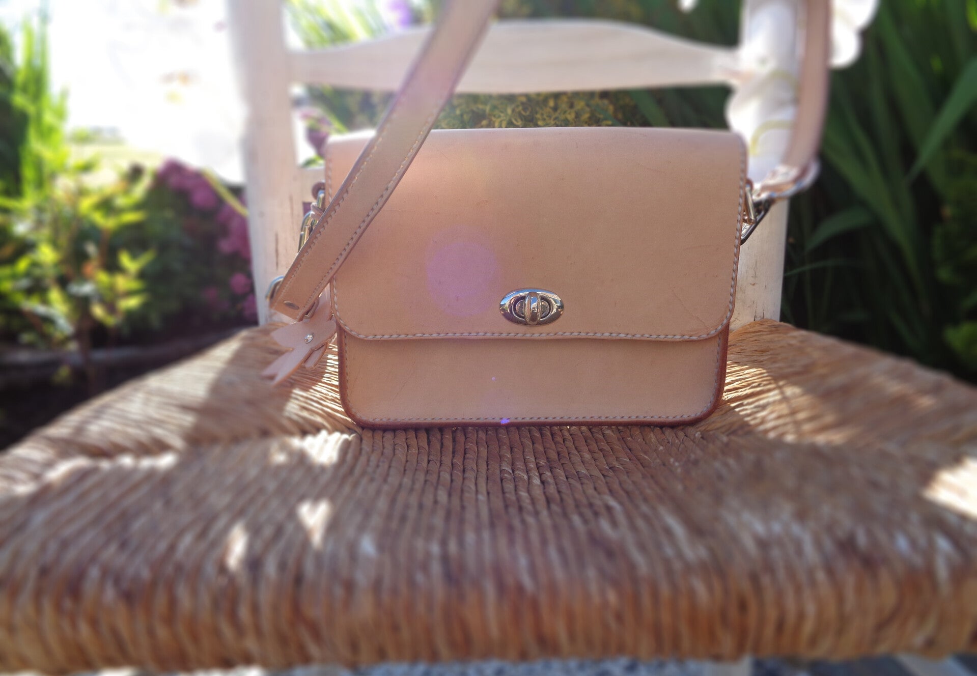 Lederen cross body tas Nasumaleather