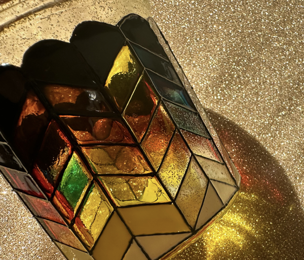 Patron " Zig Zag " - Couleurs pour photophore