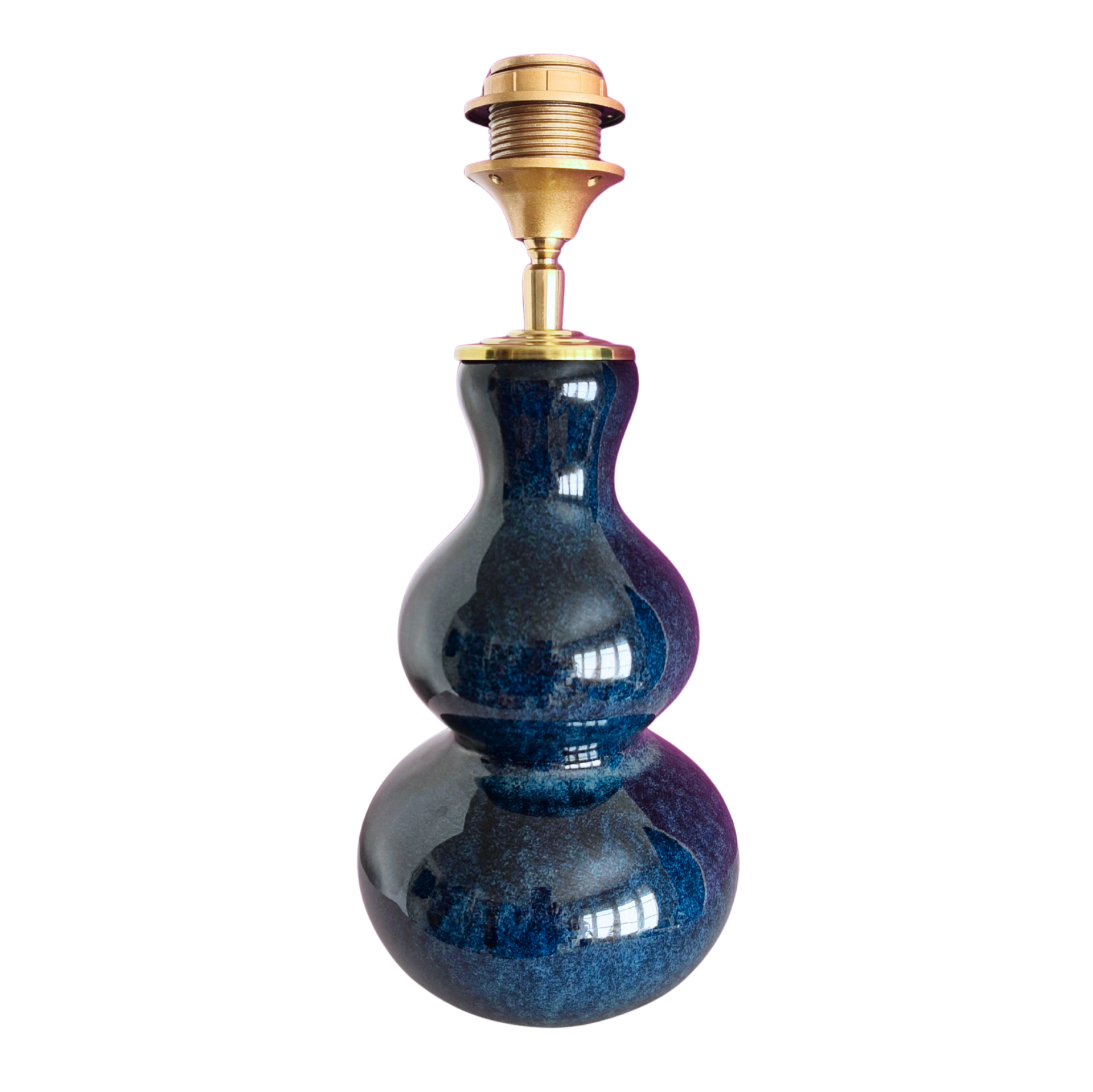 Lampenvoet blauwe bubbel